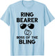 Ring Bearer Boss Of The Bling Ring Wedding Party Security T-Shirt - T-Shirt | Light Blue