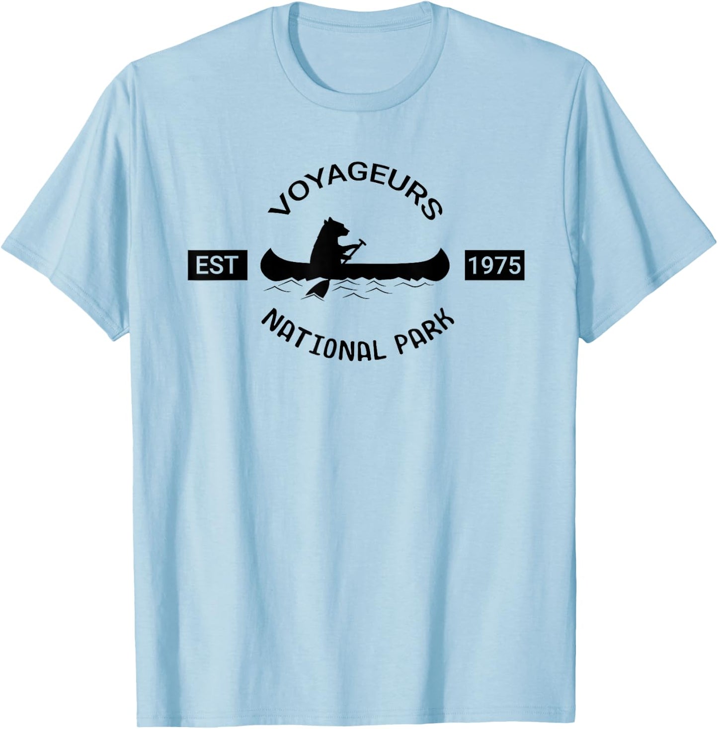 Voyageurs National Park Shirt | Minnesota National Parks T-Shirt - T-Shirt | Light Blue