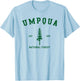 Umpqua National Forest Explore Oregon T-Shirt - T-Shirt | Light Blue