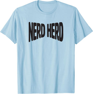 Nerd Herd T Shirt T-Shirt - T-Shirt | Light Blue