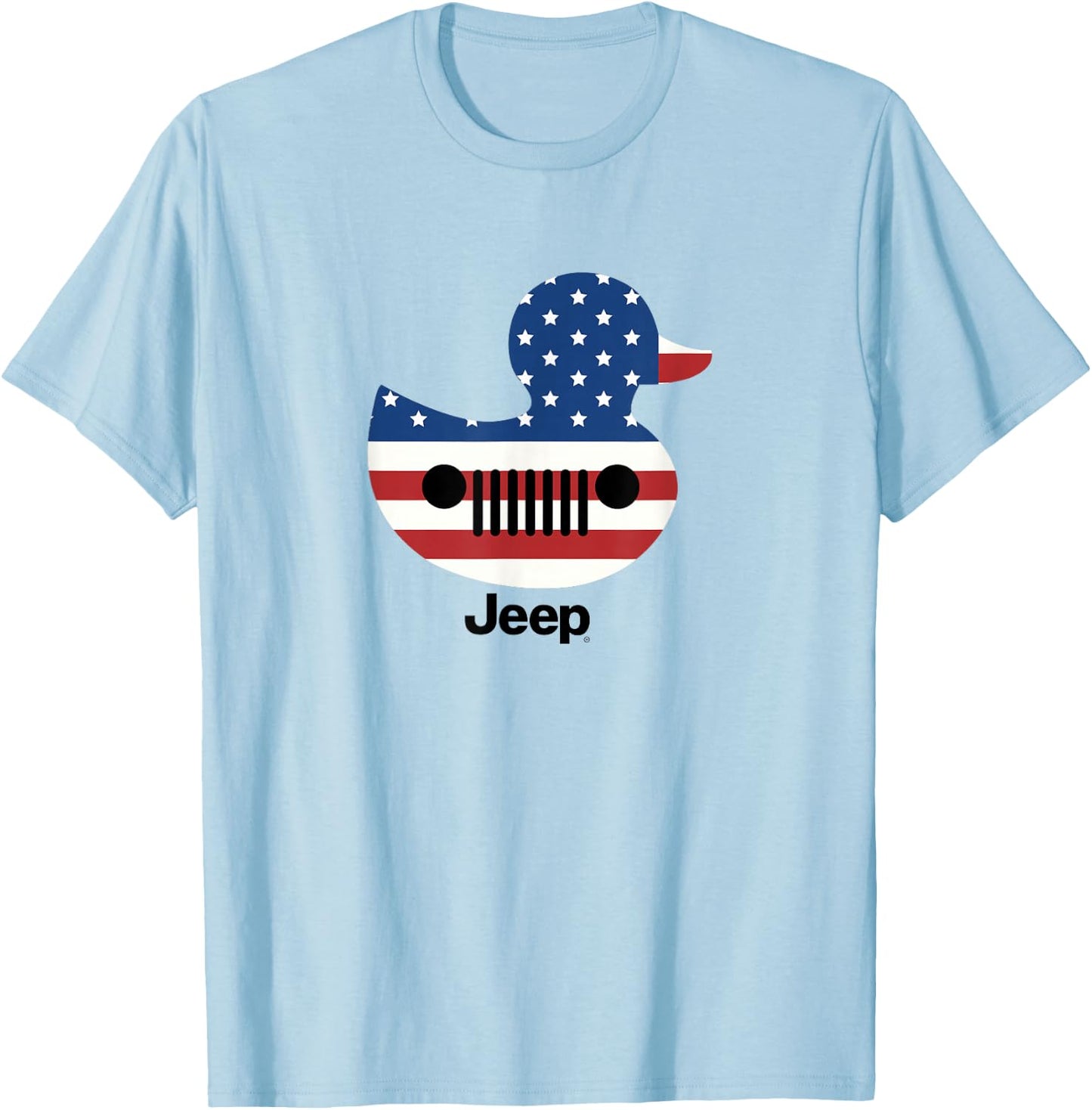 Jeep Duck Flag T-Shirt - T-Shirt | Light Blue