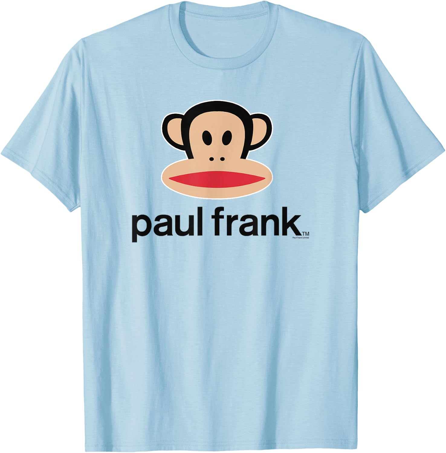Paul Frank Julius Big Face Logo T-Shirt - T-Shirt | Light Blue