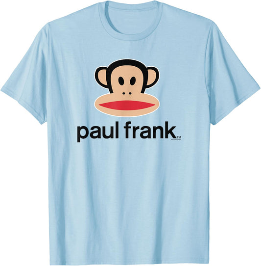 Paul Frank Julius Big Face Logo T-Shirt - T-Shirt | Light Blue