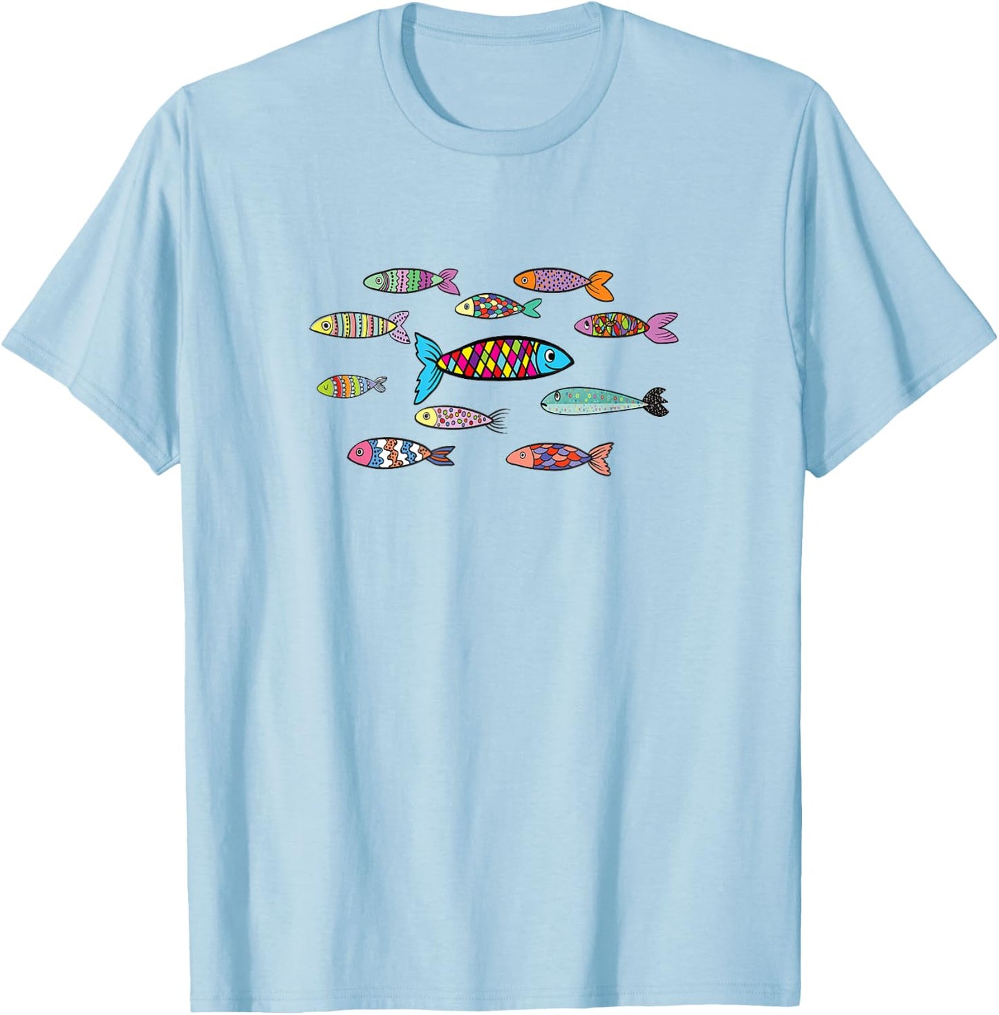 Go Against the Flow, Do Not Conform Be Transformed Christian T-Shirt - T-Shirt | Light Blue
