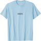 Minimal Design Bride T-Shirt - T-Shirt | Light Blue