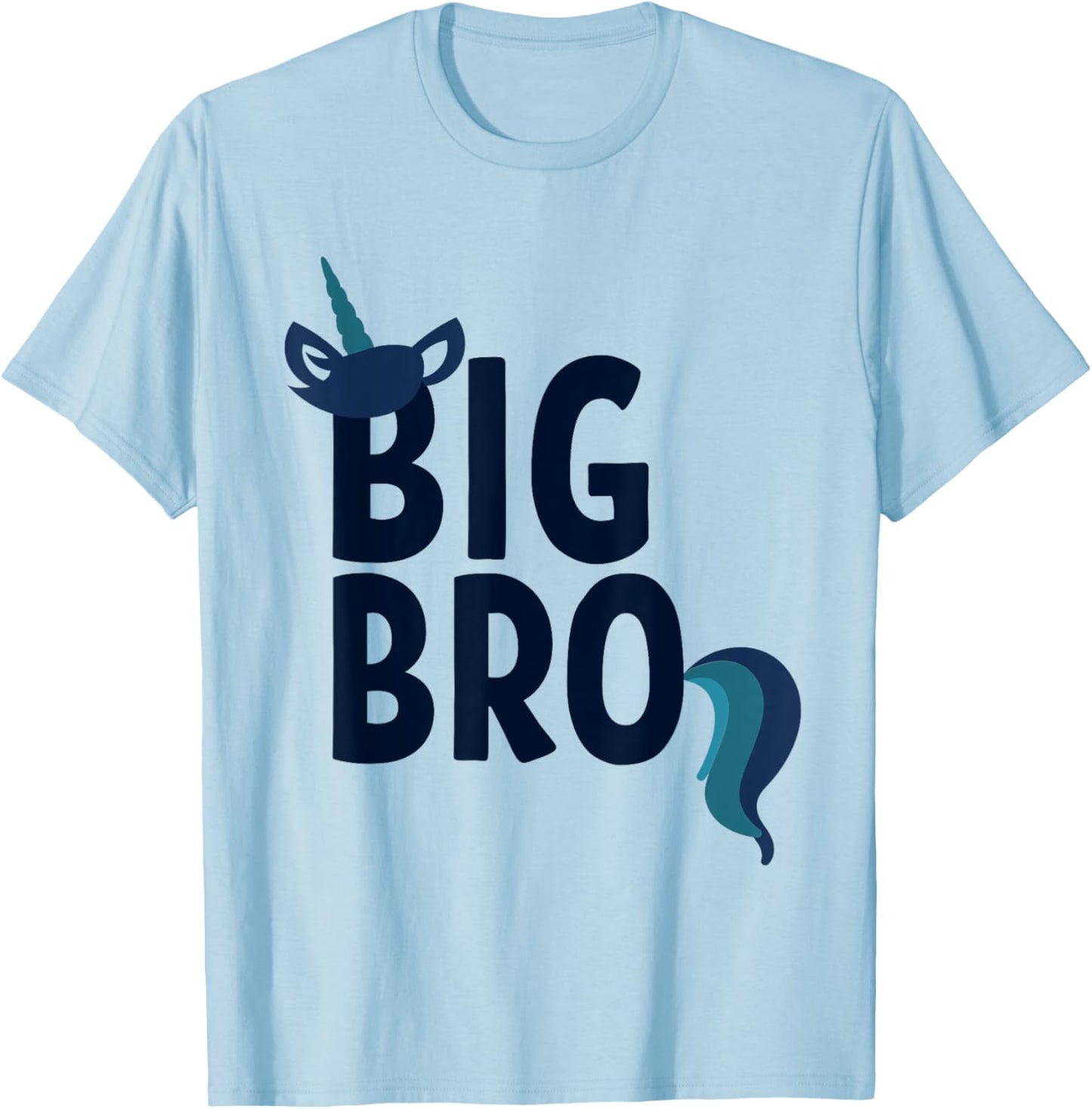 Big Brother Unicorn Brothercorn for Boys T-Shirt - T-Shirt | Light Blue