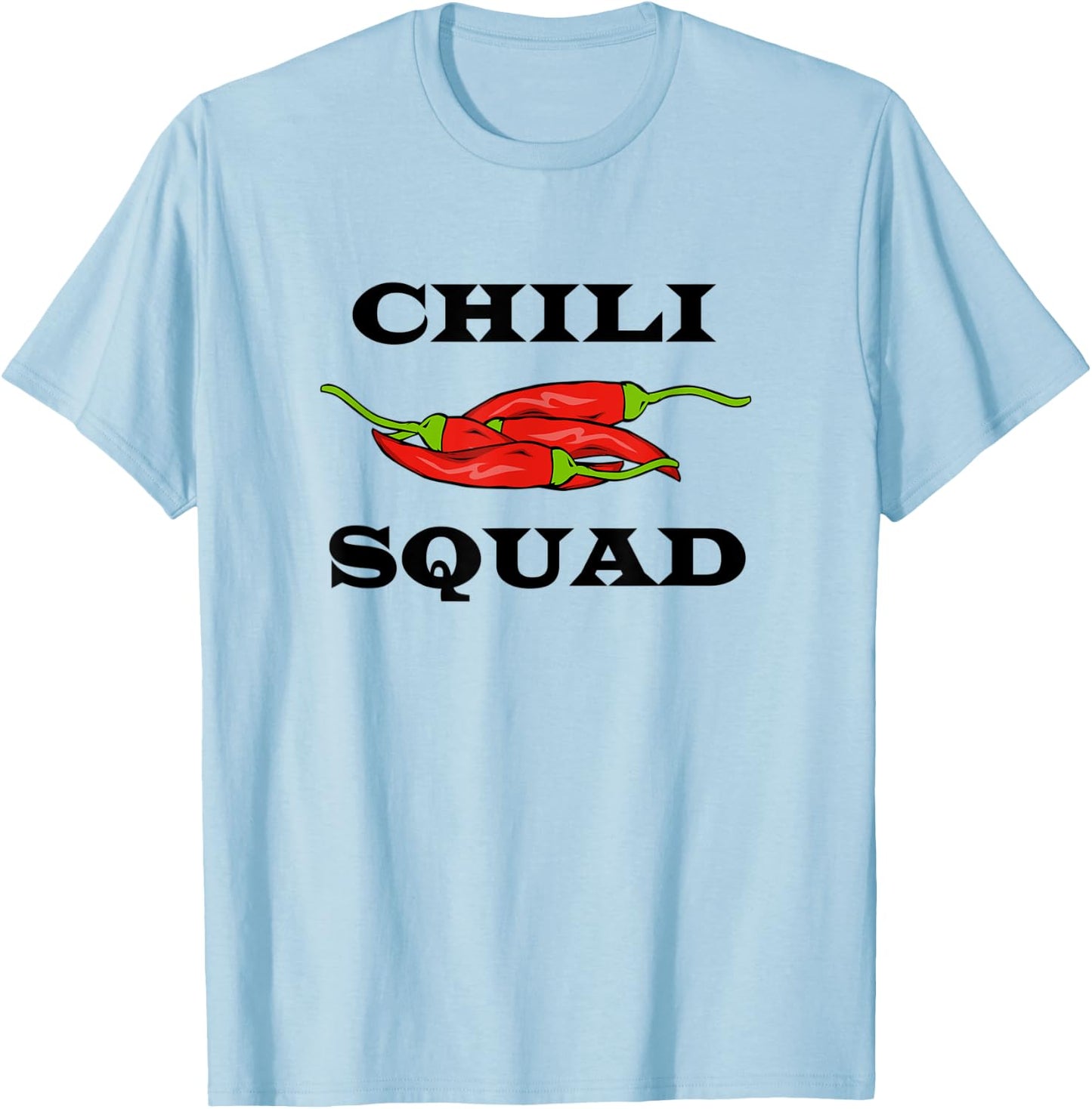 Eating Mexican Food Spicy Chili Lover T-Shirt - T-Shirt | Light Blue