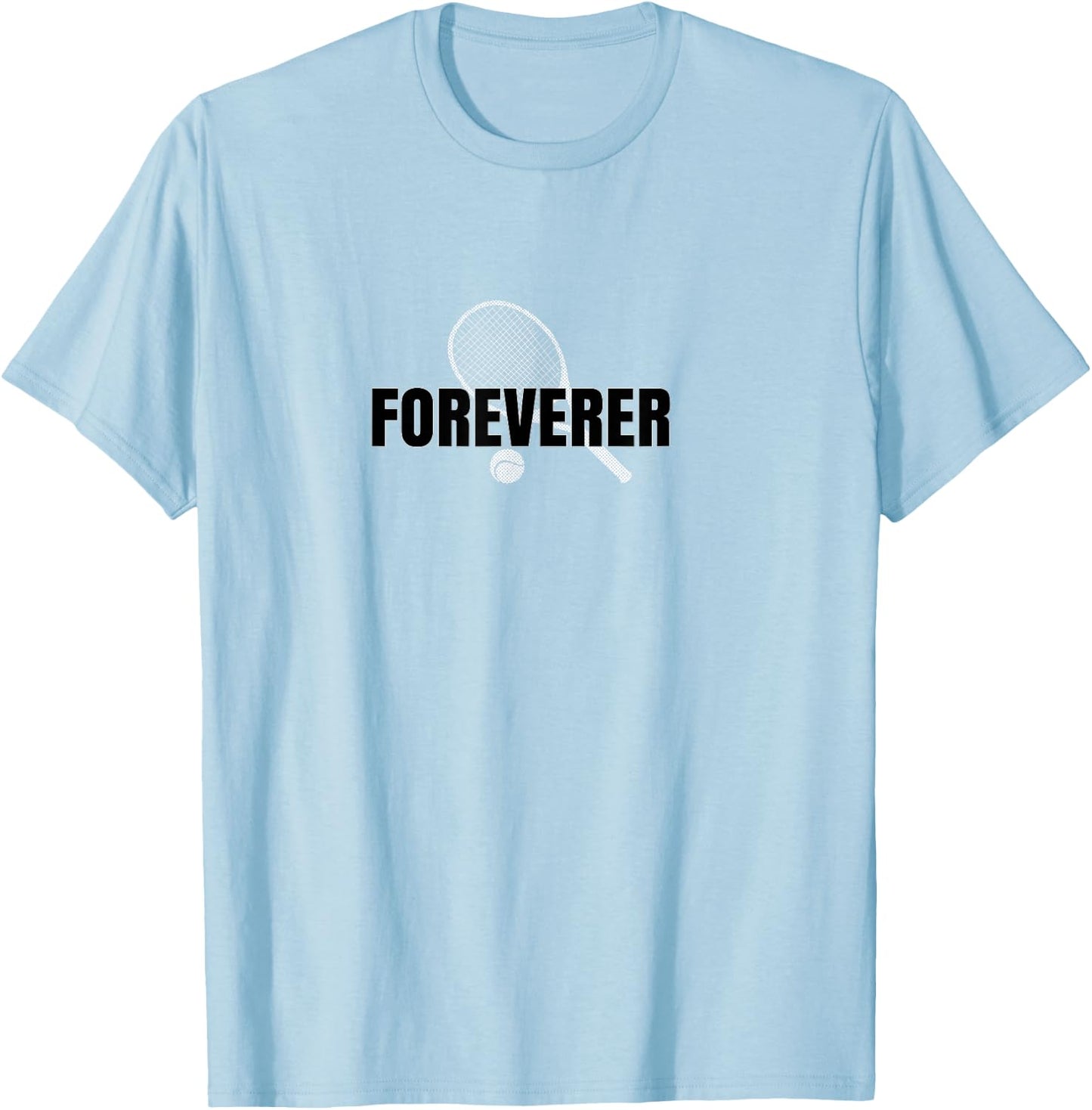 FOREVERER Tennis T-Shirt - T-Shirt | Light Blue