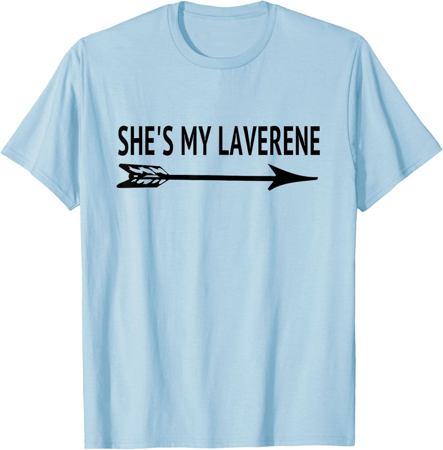 She's My Laverne Cute Matching Best Friends Women T-Shirt - T-Shirt | Light Blue