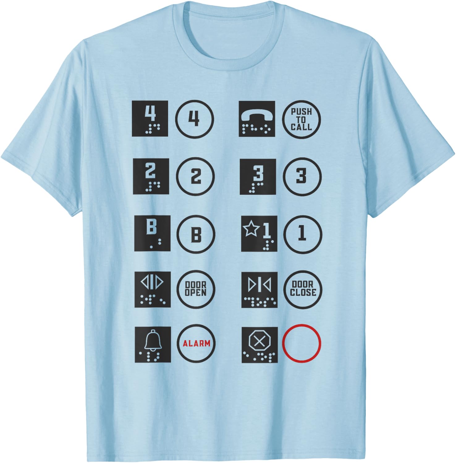 Elevator Technician Elevator Mechanic Elevator Constructors T-Shirt - T-Shirt | Light Blue