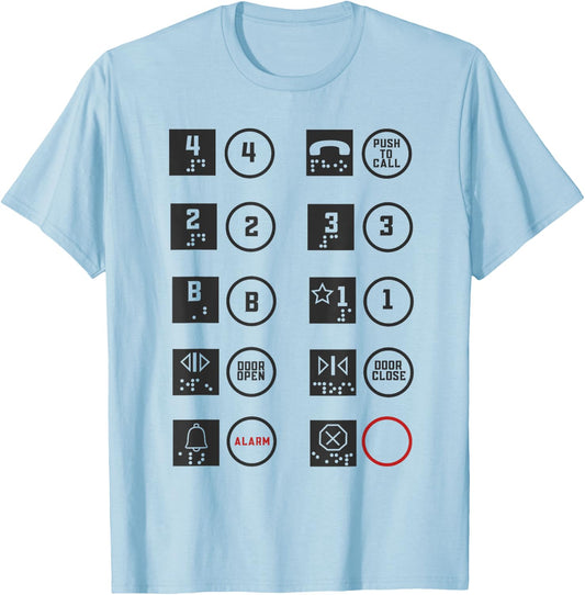 Elevator Technician Elevator Mechanic Elevator Constructors T-Shirt - T-Shirt | Light Blue