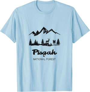 Pisgah National Forest T-Shirt - T-Shirt | Light Blue