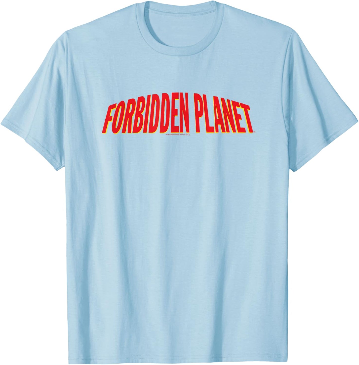 Forbidden Planet Logo T-Shirt - T-Shirt | Light Blue