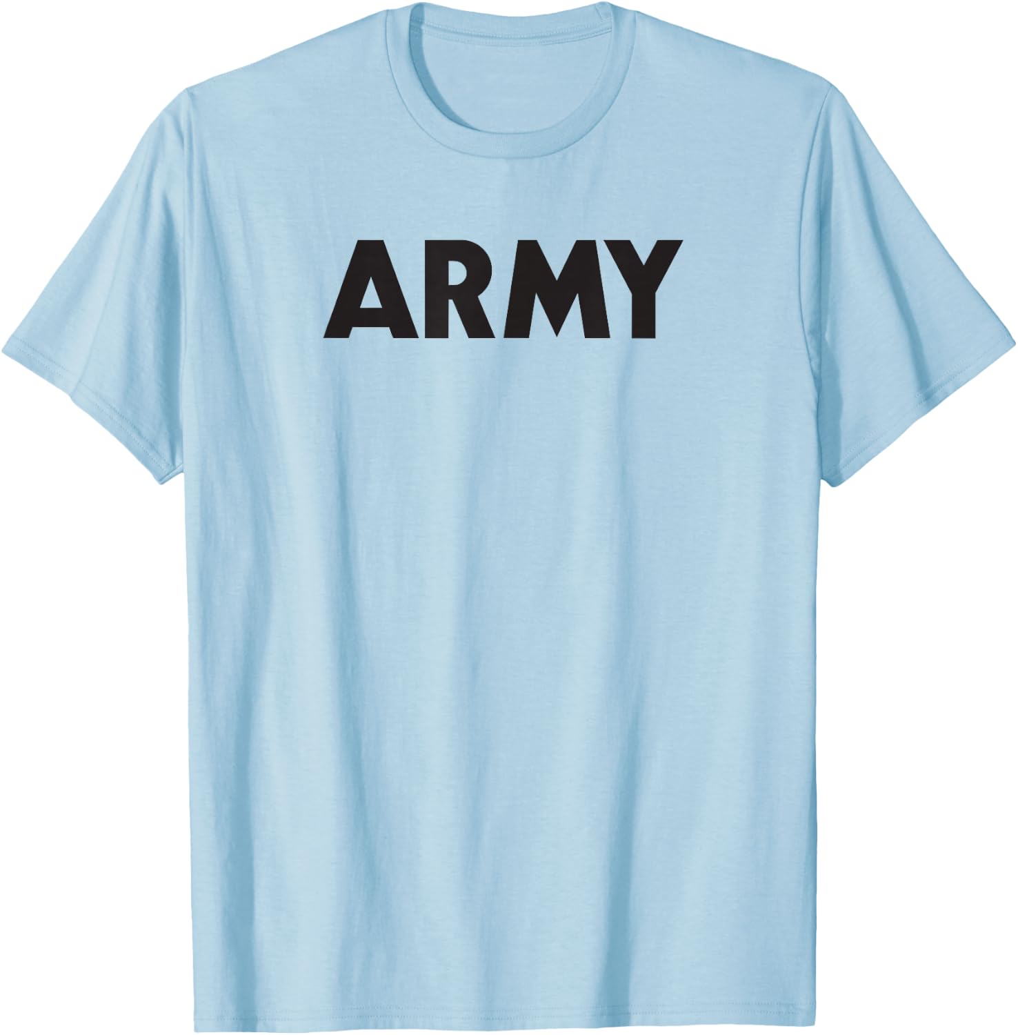 Army PT Style T-Shirt - T-Shirt | Light Blue