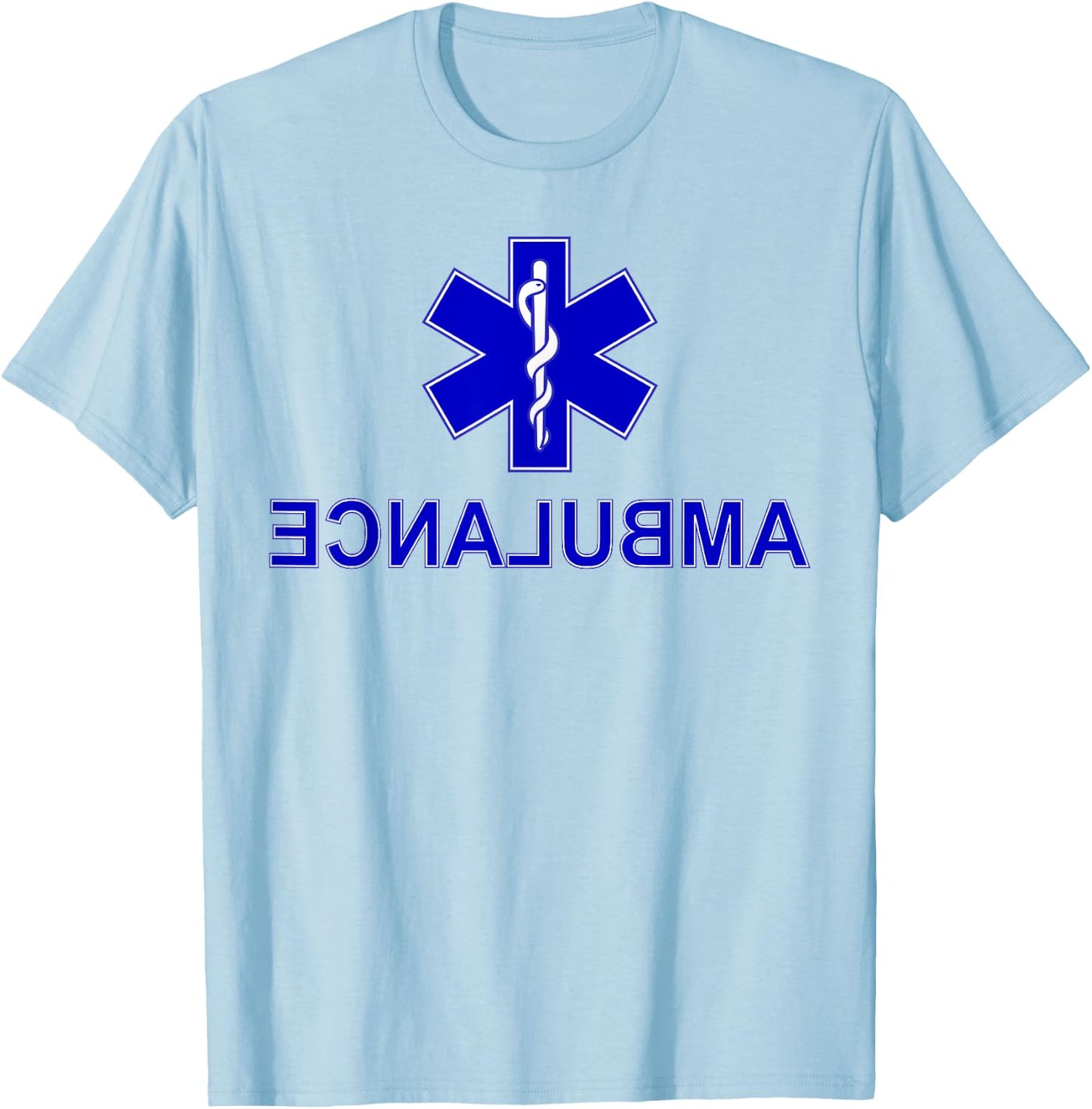 Ambulance Costume Halloween Pretend I'm an Ambulance EMT EMS T-Shirt - T-Shirt | Light Blue
