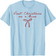 Last Christmas As A Miss Christmas Bride to Be Xmas Engaged T-Shirt - T-Shirt | Light Blue
