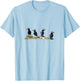 Cute Seabird - Puffin Birds On The Rock T-Shirt - T-Shirt | Light Blue