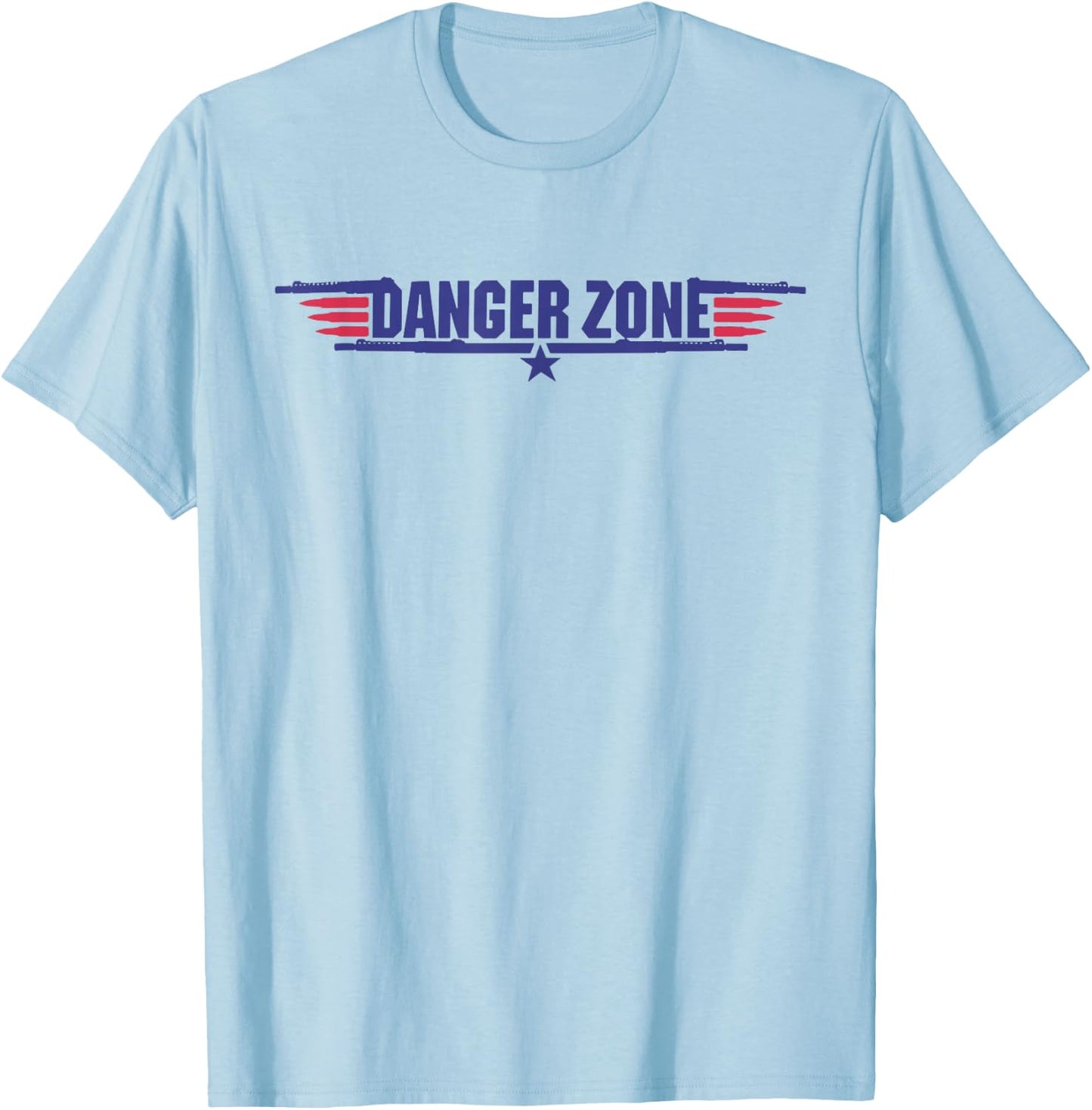 Danger Zone T-Shirt - T-Shirt | Light Blue