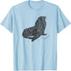 Sea Lion T-Shirt - T-Shirt | Light Blue