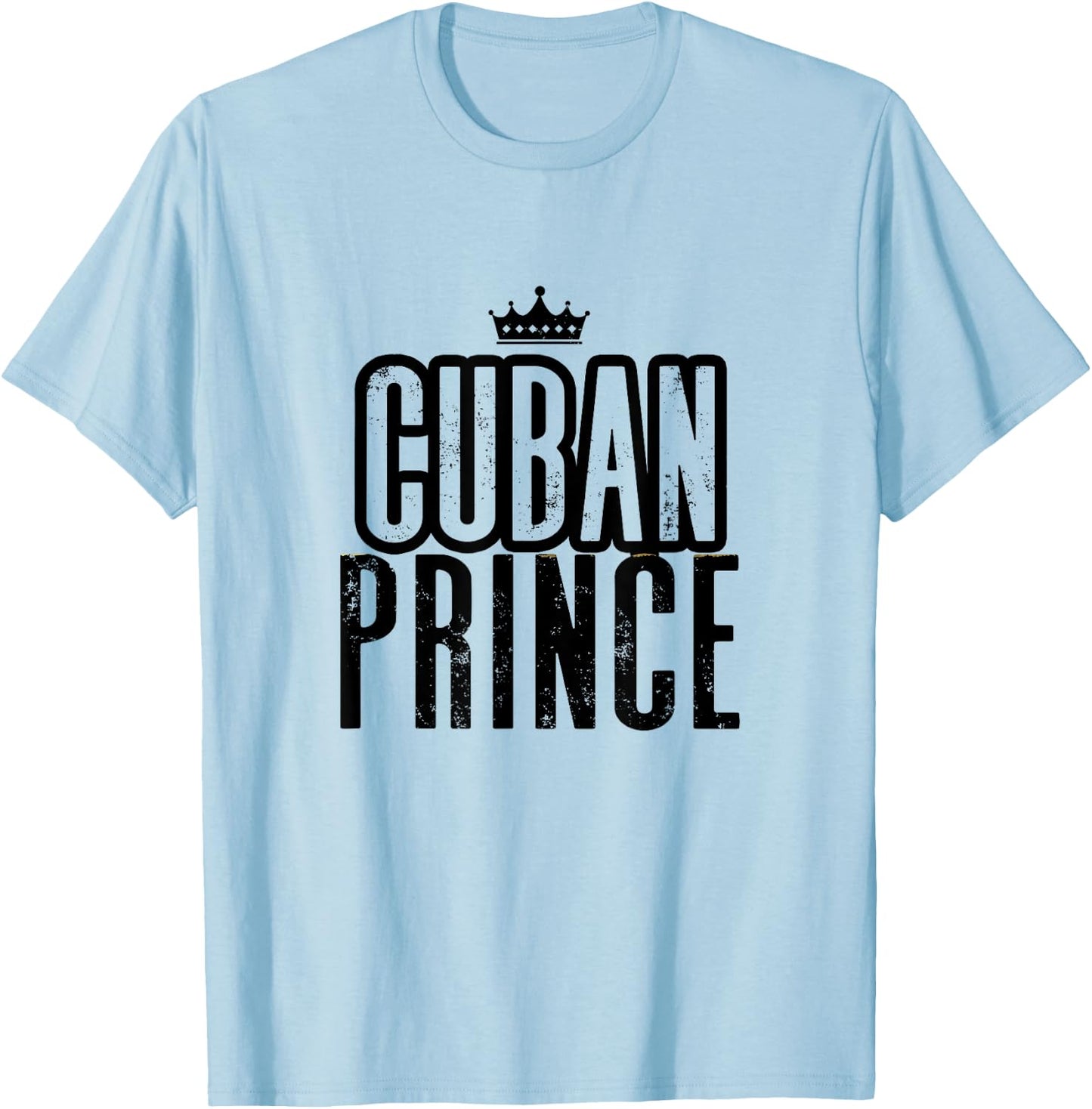 Funny Cuba Lover Graphic for Boys Men Kids Cuban T-Shirt - T-Shirt | Light Blue