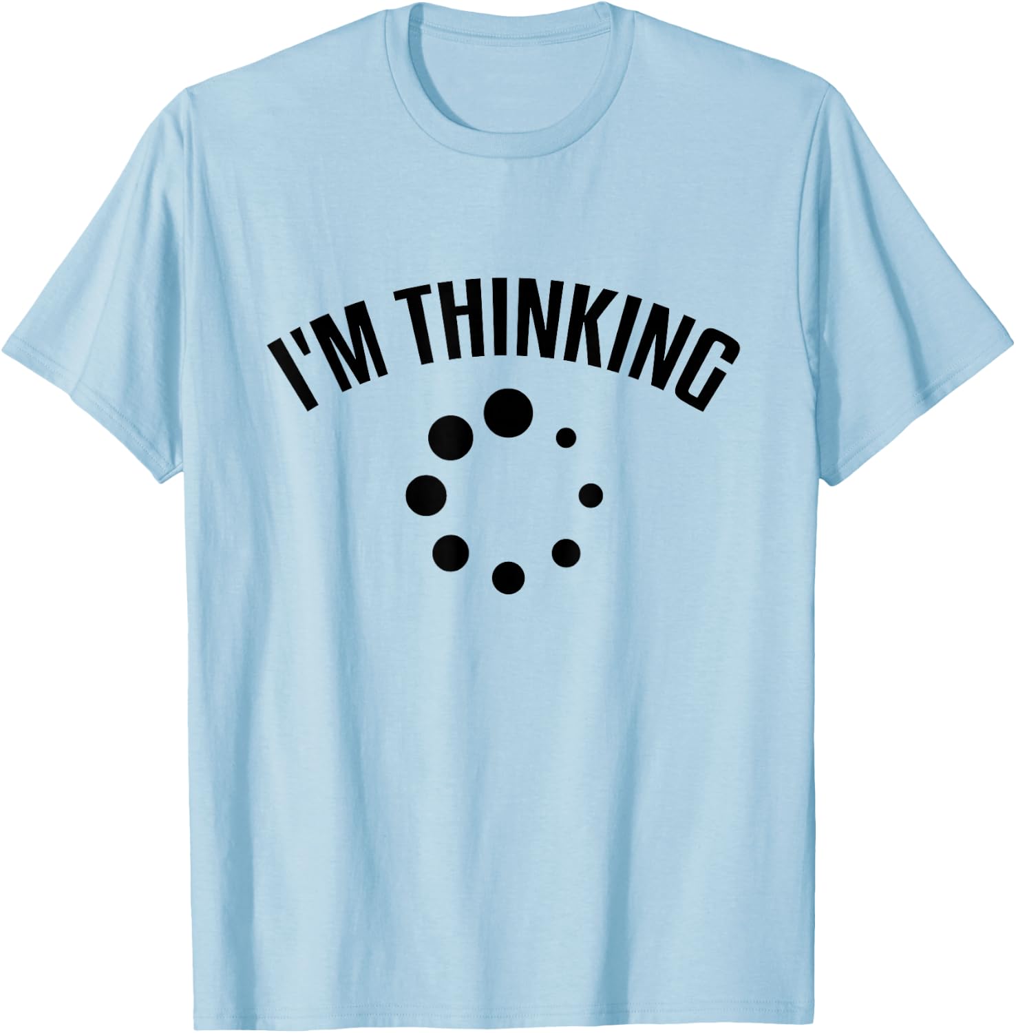 Programmer Gamer Gamer I Think Straight Computer Nerd T-Shirt - T-Shirt | Light Blue
