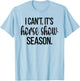 Horse Show Season Equestrian Show Jumping Horseback Riding T-Shirt - T-Shirt | Light Blue
