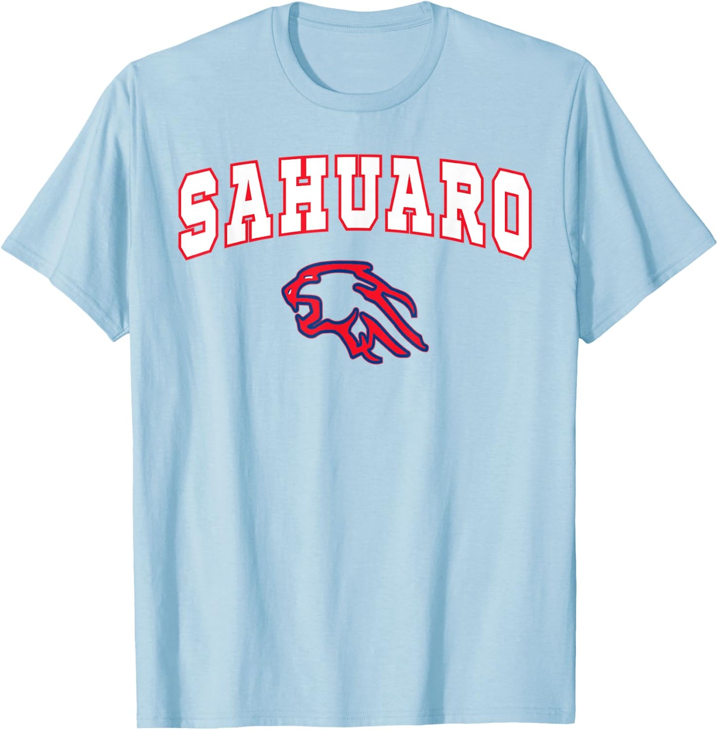 Sahuaro High School Cougars C2 T-Shirt - T-Shirt | Light Blue