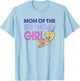 Looney Tunes Tweety Mom Of The Birthday Girl T-Shirt - T-Shirt | Light Blue