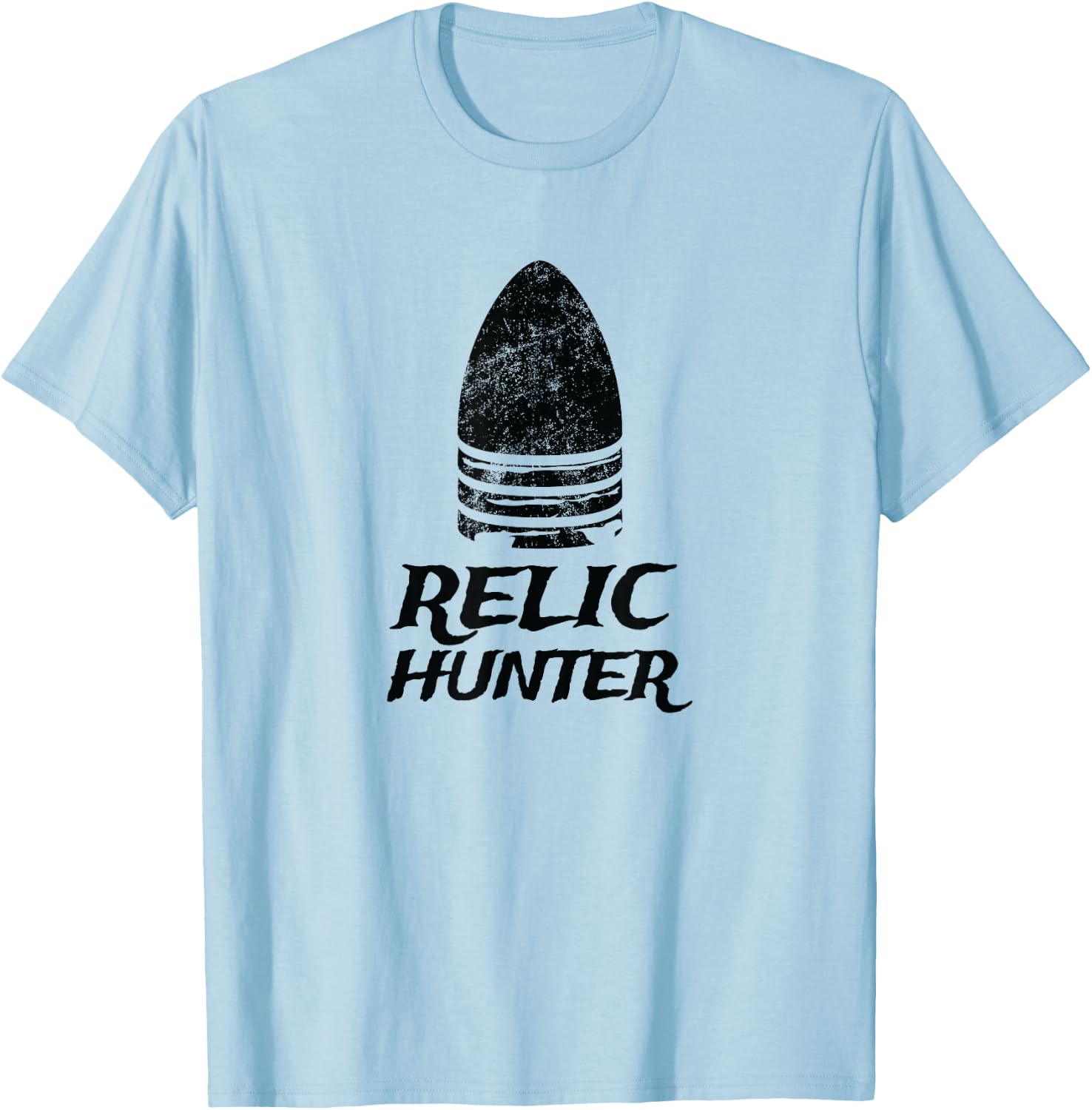 Civil War Relic Hunter Treasure Hunting Metal Detecting T-Shirt - T-Shirt | Light Blue