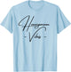 Honeymoon Vibes Just Married Bride Groom Wedding T-Shirt - T-Shirt | Light Blue