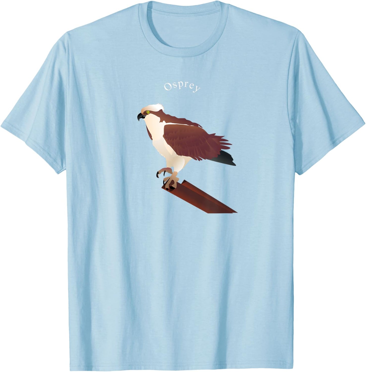 Osprey Hawk Bird Lover T-Shirt - T-Shirt | Light Blue