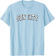 Sun City Arizona Vintage Athletic Sports B&W Print T-Shirt - T-Shirt | Light Blue