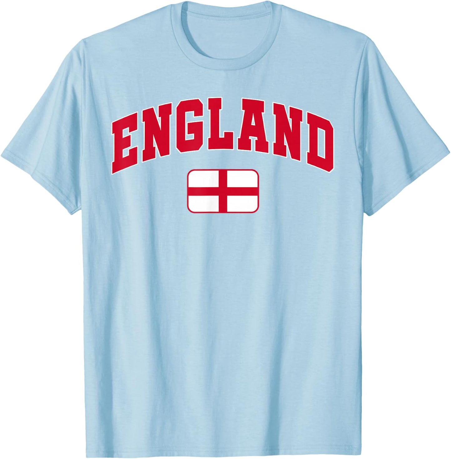 England Flag England Pride Design T-Shirt - T-Shirt | Light Blue