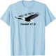 Wings Like Eagles - Isaja 40.31 - Bible Verse - Jesus 4m3 T-Shirt - T-Shirt | Light Blue
