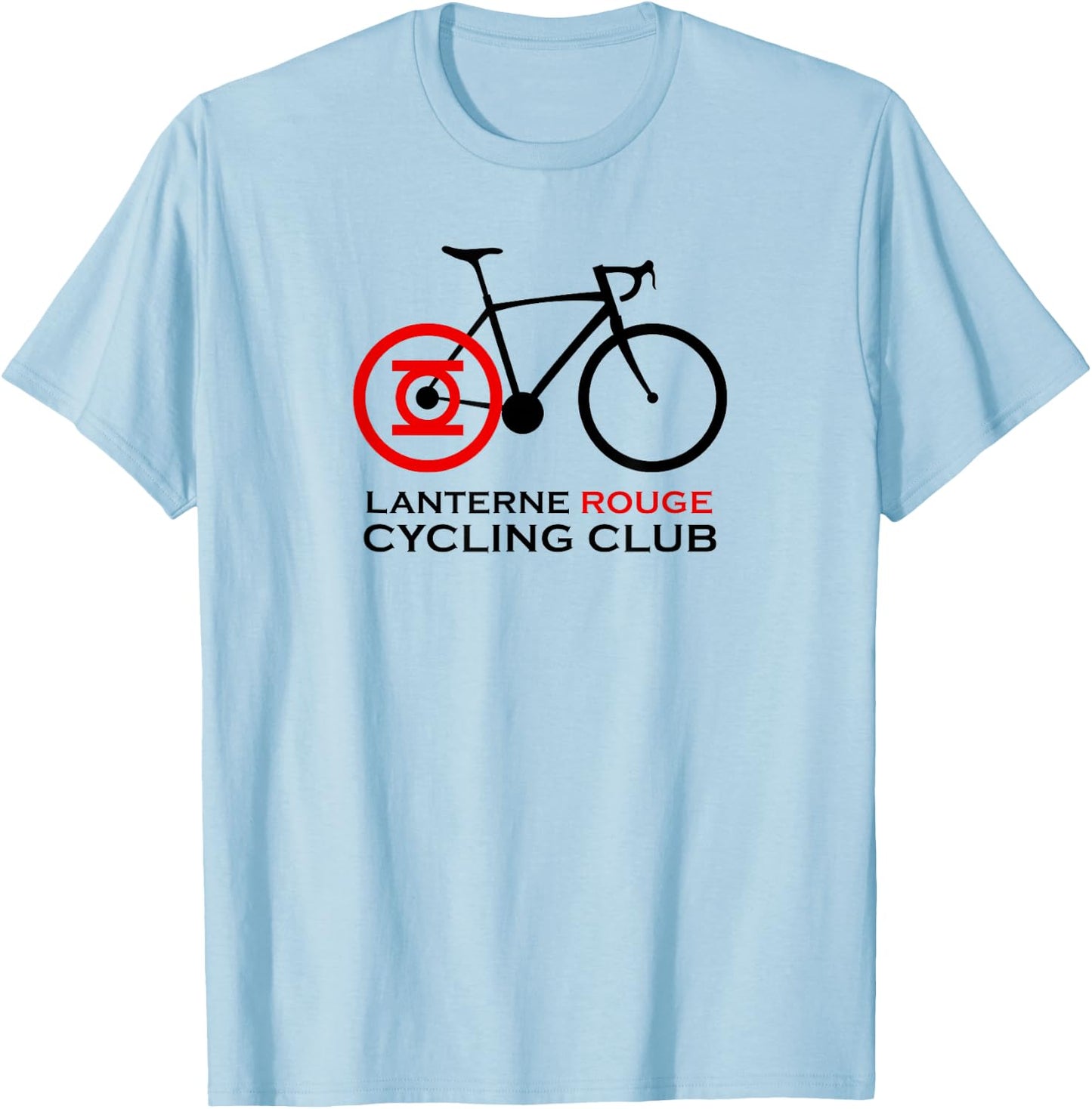 Lanterne Rouge Cycling Club T-Shirt - T-Shirt | Light Blue