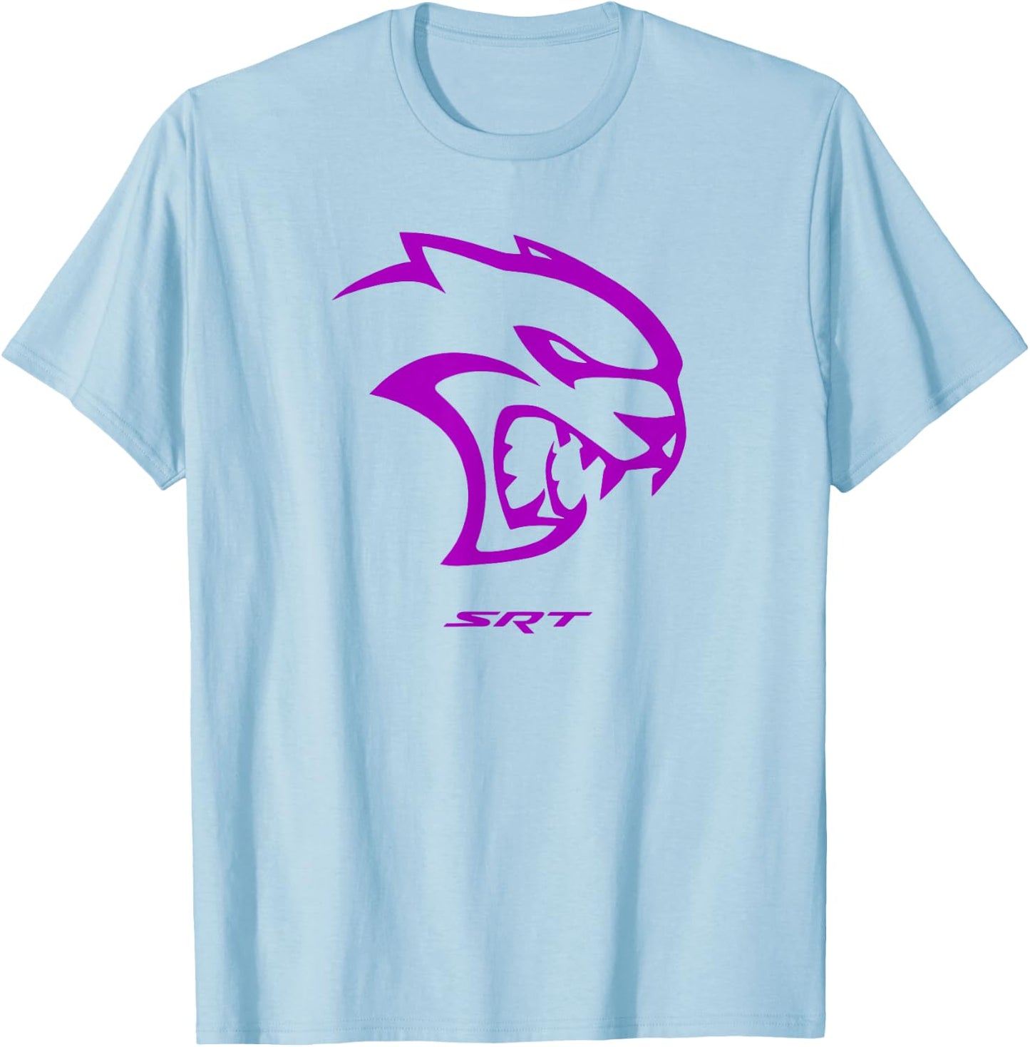 Dodge Hellcat Purple T-Shirt - T-Shirt | Light Blue