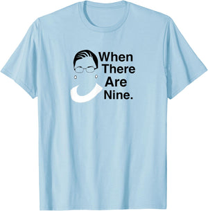 Ruth Bader Ginsburg RBG Woman Lawyer Shirt T-Shirt - T-Shirt | Light Blue