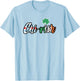 Chi-rish Chi rish Chicago and Irish Flag T Shirt T-Shirt - T-Shirt | Light Blue
