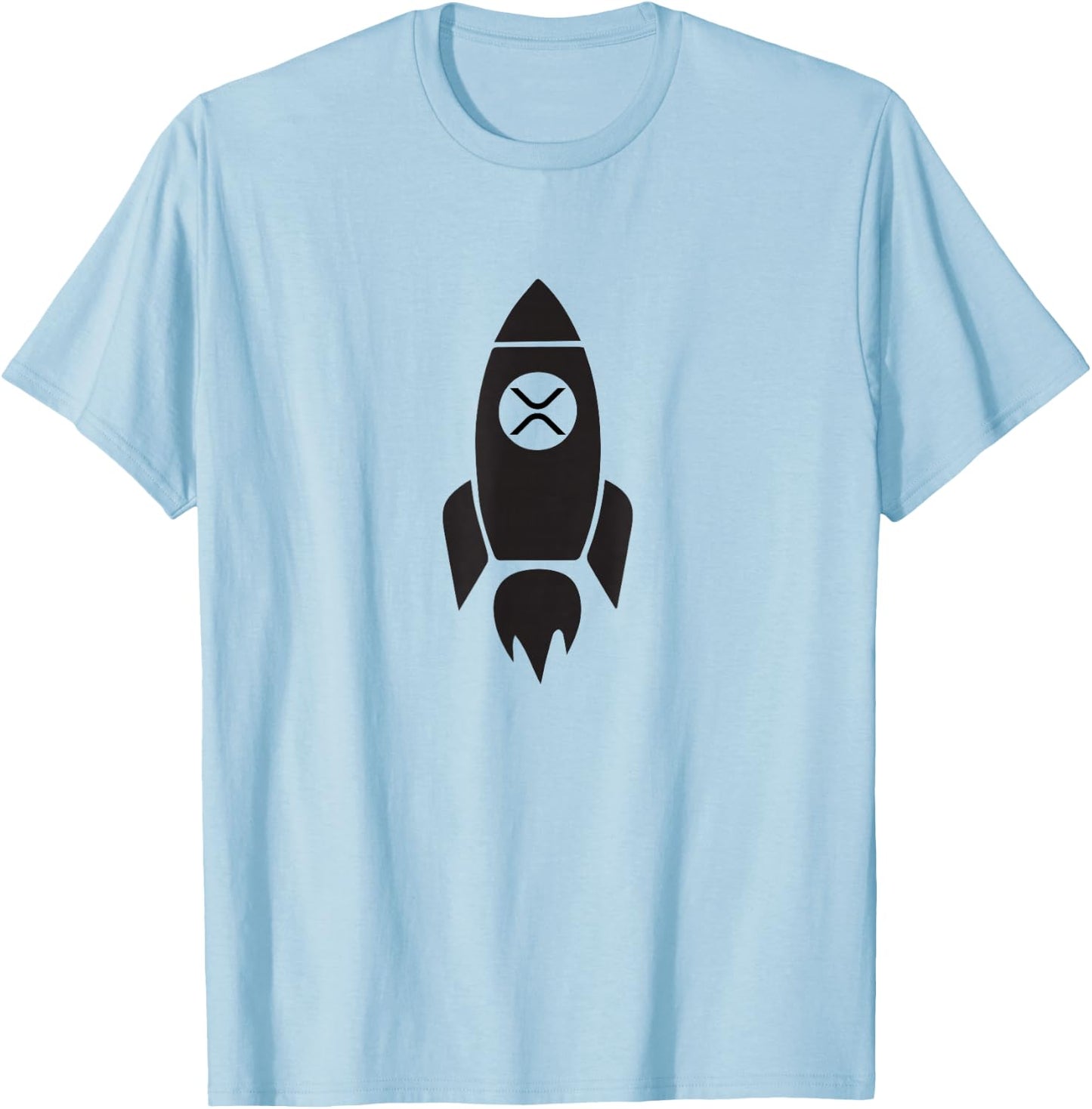 XRP to the Moon T-Shirt - T-Shirt | Light Blue