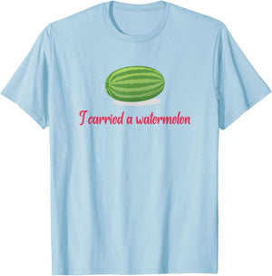 I carried a watermelon T-Shirt - T-Shirt | Light Blue