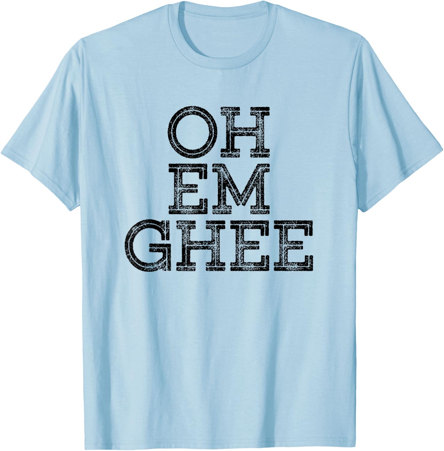 Oh Em Ghee Cute Keto Shirt Women Diet Butter Ketosis T-Shirt - T-Shirt | Light Blue