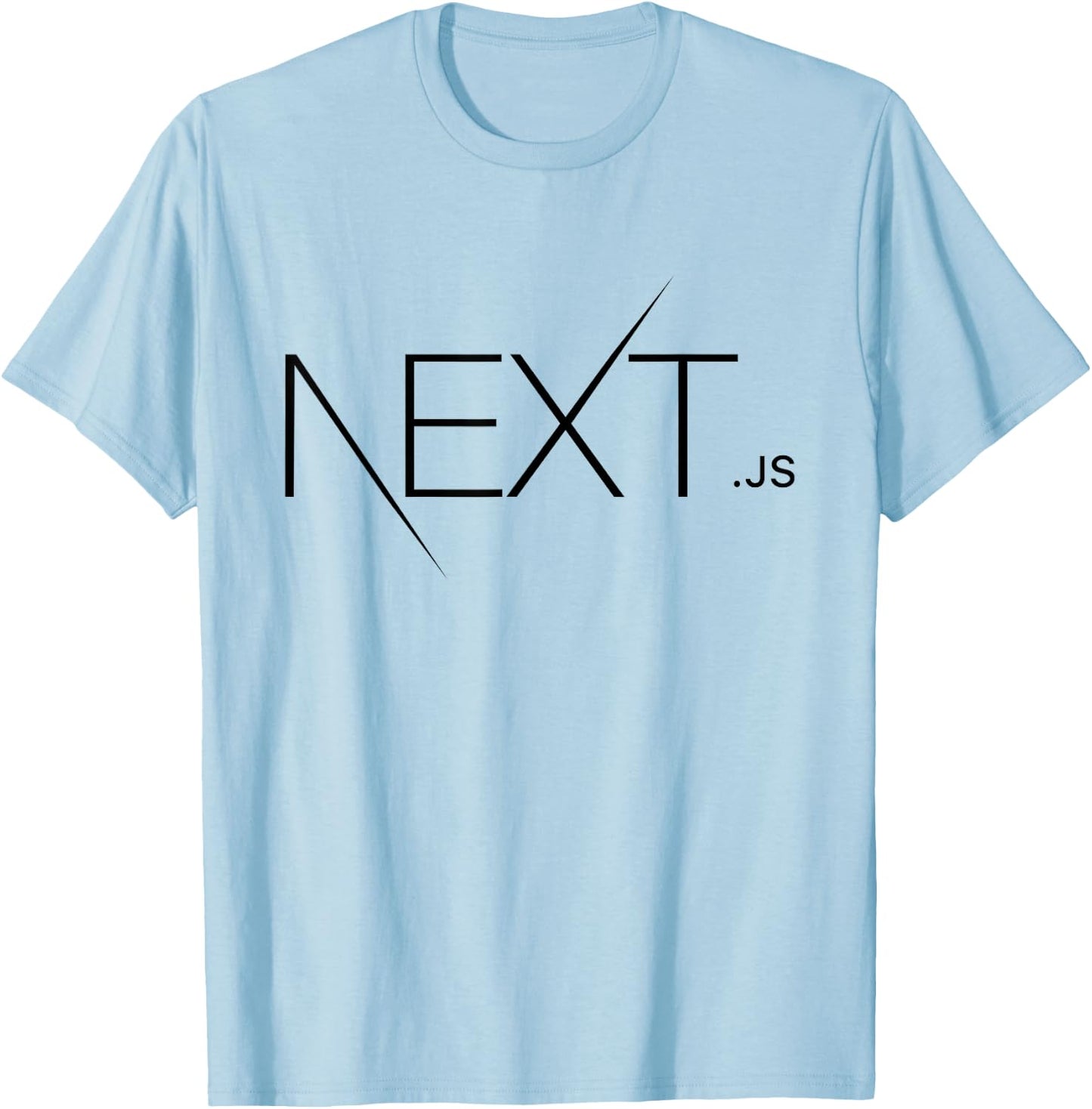 Nextjs Javascript Coders Developers Angular React Vue T-Shirt - T-Shirt | Light Blue