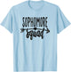 Sophomore Squad Highschool Girls School Shirt 10th Grade T-Shirt - T-Shirt | Light Blue