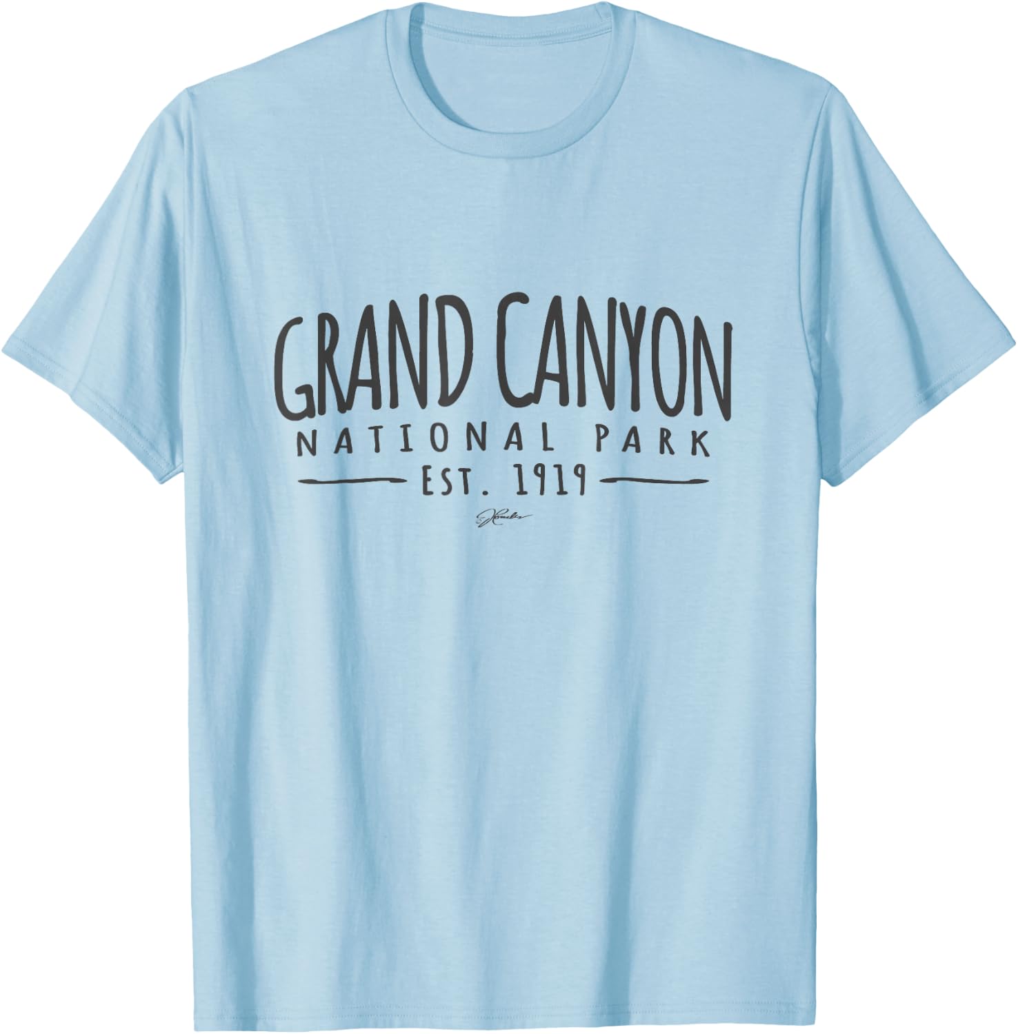 JCombs: Grand Canyon National Park, Arizona T-Shirt - T-Shirt | Light Blue