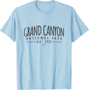 JCombs: Grand Canyon National Park, Arizona T-Shirt - T-Shirt | Light Blue