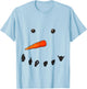 Snow Man Sign Language Teachers Interpreter ASL T-Shirt - T-Shirt | Light Blue