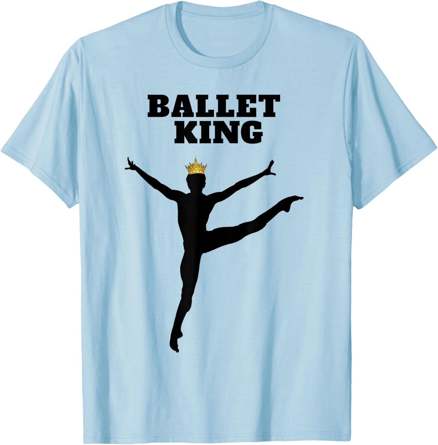 Ballet King | Ballet | Boys Ballet T-Shirt - T-Shirt | Light Blue