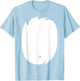 DIY Fancy Dress Fox Belly Costume Boys Girls Fox T-Shirt - T-Shirt | Light Blue