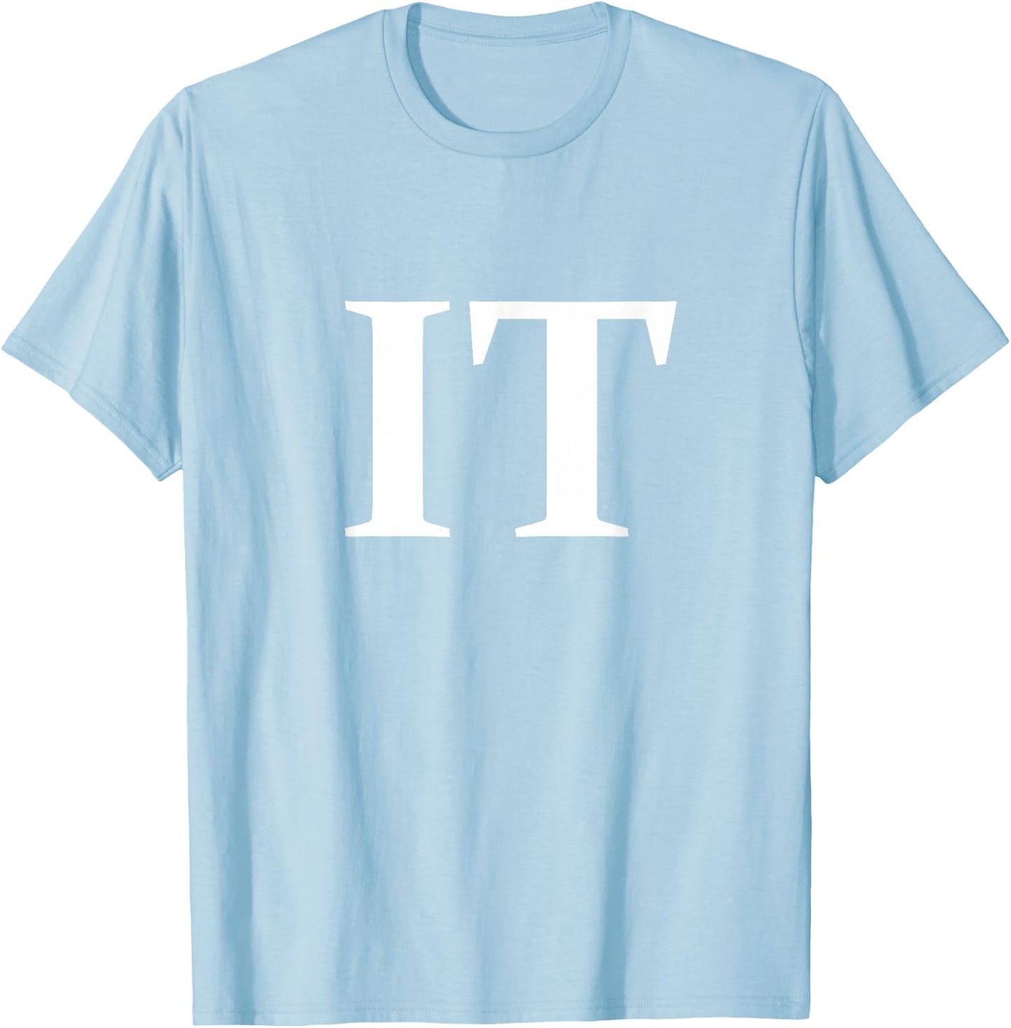 IT - Italia Three Part Italy Design - Italian Flag Part 1 T-Shirt - T-Shirt | Light Blue