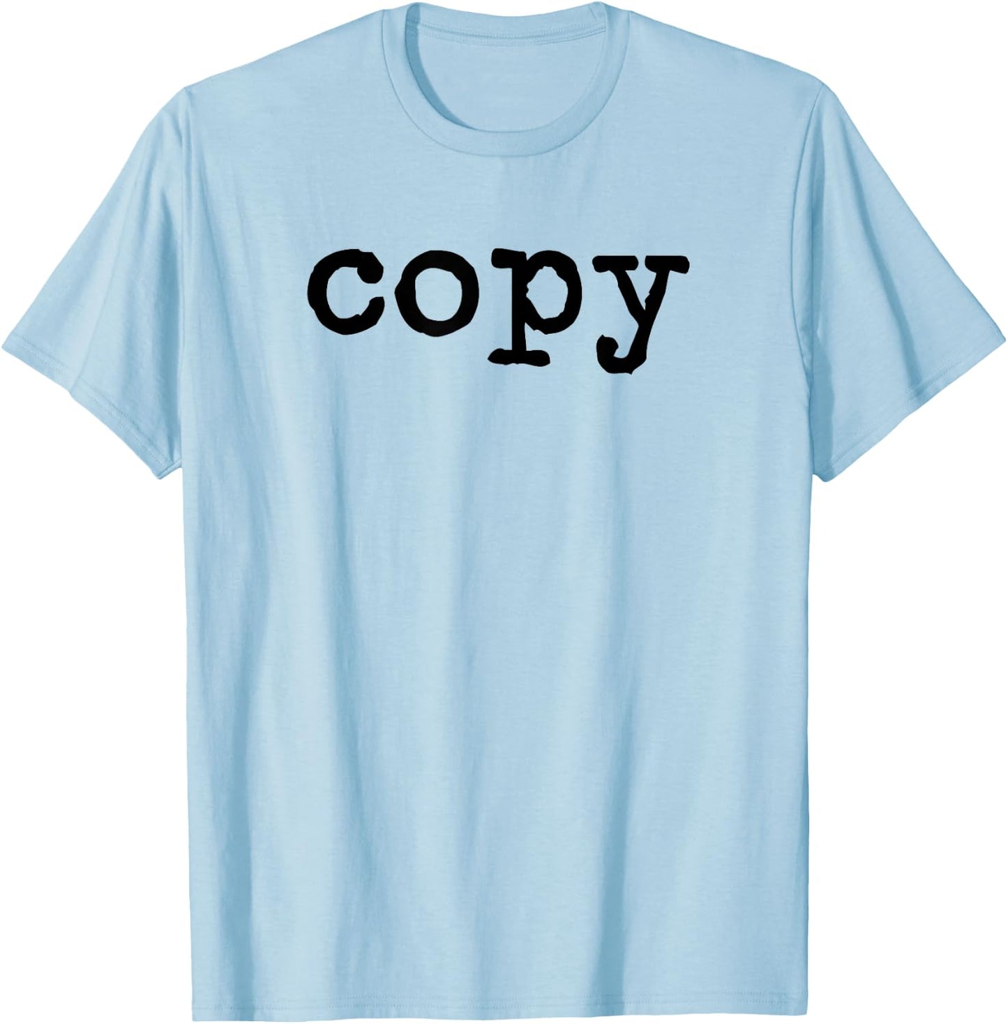 Copy funny matching family Copy+Paste T-Shirt - T-Shirt | Light Blue